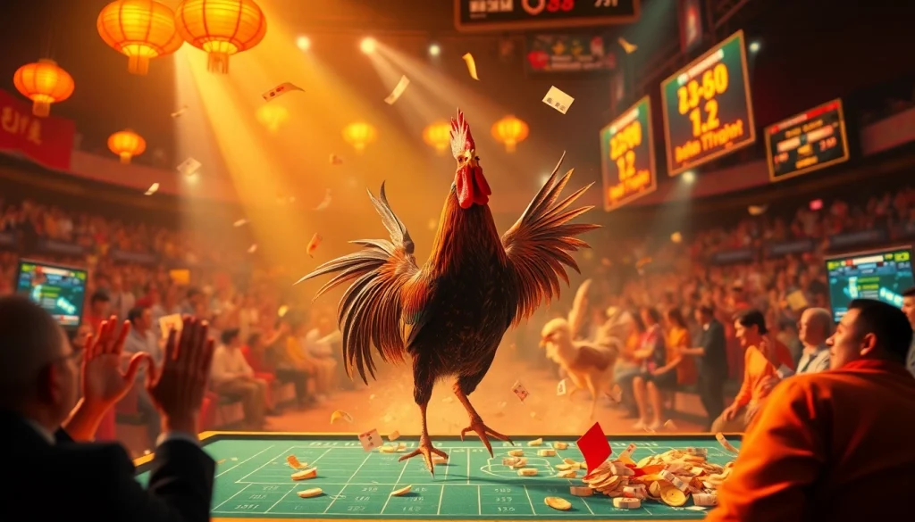 Experience the excitement of bj88 đá gà with virtual cockfighting matches and dynamic betting interfaces.