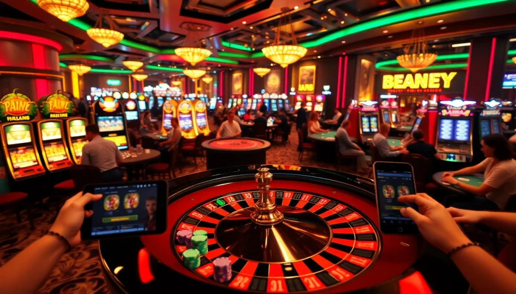 Experience the thrill of casino action with players at a roulette table, featuring the vibrant energy of https://af88.mba/. High-stakes excitement is alive!